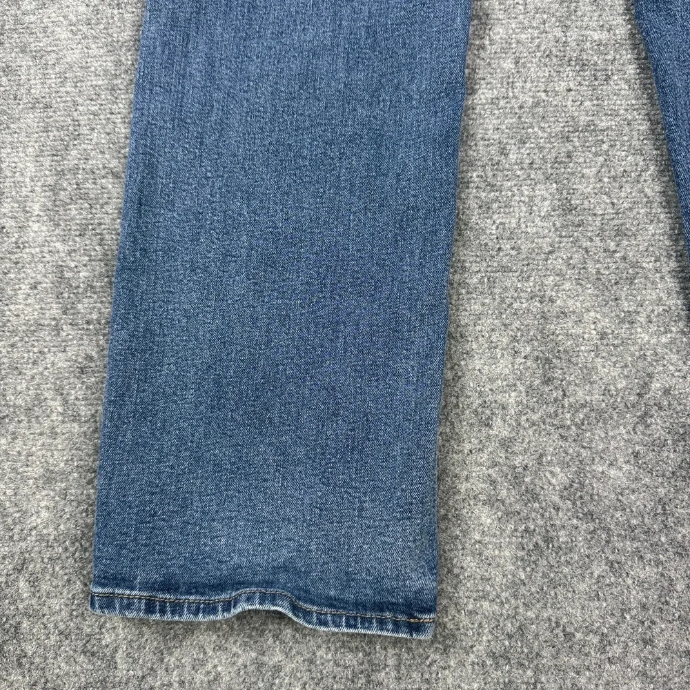 Levi Strauss Signature Relaxed Straight Fit Jeans Mens 33x30 Blue Stretch Denim